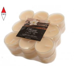 , , , CANDELA KAEMINGK TEALIGHT WAX CREAM 18 CANDELE DIA 3.80 H1.90 CM CREMA