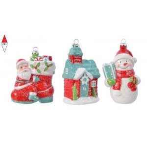 , , , NATALE KAEMINGK FIGURA NATALIZIA IN PLASTICA 3ASS