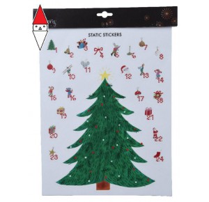 , , , NATALE KAEMINGK STICKER ALBERO CALENDARIO DELL AVVENTO