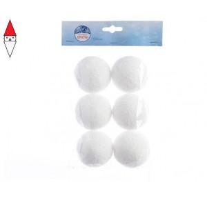 , , , NATALE KAEMINGK FOAM SNOWBALLS WITH HANGER WHITE