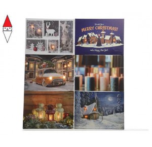 , , , KAEMINGK LED CANVAS PALLET 6ASS IN BO COLOUR: ASSORTED SIZE: 28X38CM-3L