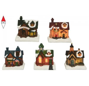 , , , NATALE KAEMINGK CASETTE CON LED 10CM ASSORTITE