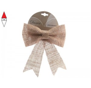 , , , NATALE KAEMINGK JUTE BOW ON WIRE 610006