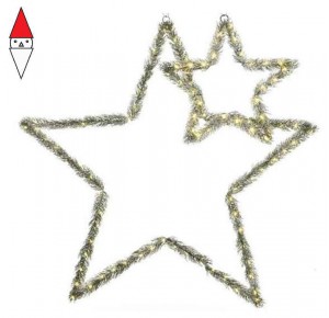 , , , NATALE KAEMINGK STELLA PINO CON LUCI A BATTERIA