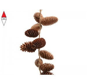 , , , NATALE KAEMINGK PINECONE GARLAND WITH 724505