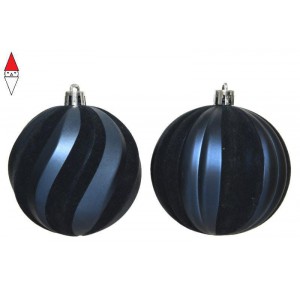 , , , PALLINE ALBERO KAEMINGK BAUBLE SHATTERPROOF PALLA NATALE 8 CM BLU