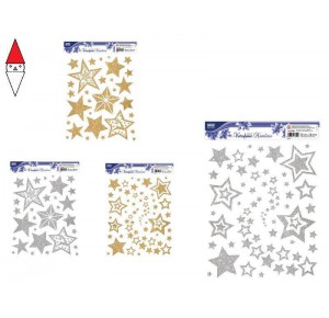 , , , NATALE LEBEZ VETROFANIE NATALE STELLE