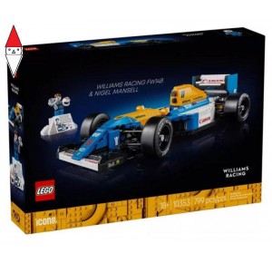 , , , COSTRUZIONE LEGO WILLIAMS RACING FW14B E NIGEL MANSELL