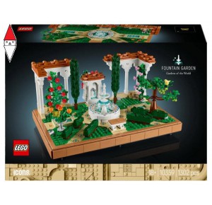 , , , COSTRUZIONE LEGO IL GIARDINO DELLA FONTANA