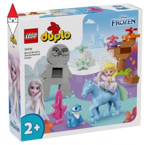 , , , COSTRUZIONE LEGO ELSA E BRUNI NELLA FORESTA INCANTATA