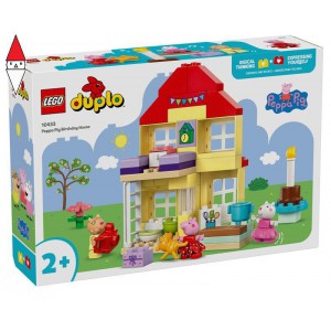 , , , COSTRUZIONE LEGO LA CASA DEL COMPLEANNO DI PEPPA PIG