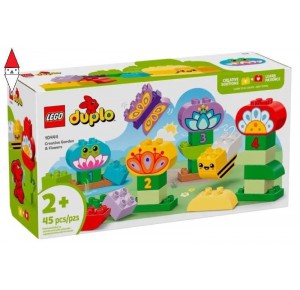 , , , COSTRUZIONE LEGO GIARDINO E FIORI CREATIVI