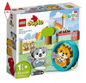 , , , COSTRUZIONE LEGO IL MIO PRIMO CAGNOLINO E GATTINO CON SUONI