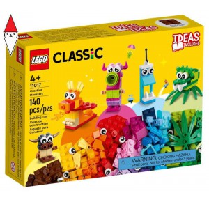 , , , COSTRUZIONE LEGO MOSTRI CREATIVI (LEGO CLASSIC)