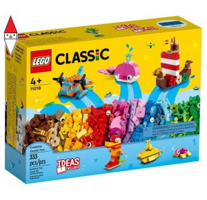 , , , COSTRUZIONE LEGO DIVERTIMENTO CREATIVO SULLOCEANO (LEGO CLASSIC)