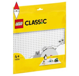 , , , COSTRUZIONE LEGO BASE BIANCA (LEGO CLASSIC)