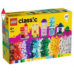 , , , COSTRUZIONE LEGO CASE CREATIVE