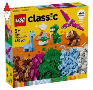 , , , COSTRUZIONE LEGO DINOSAURI CREATIVI