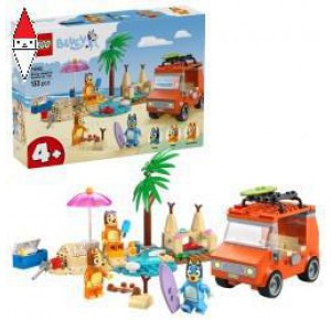 , , , LEGO BLUEY - VACANZA SULLA SPIAGGIA DELLA FAMIGLIA DI BLUEY