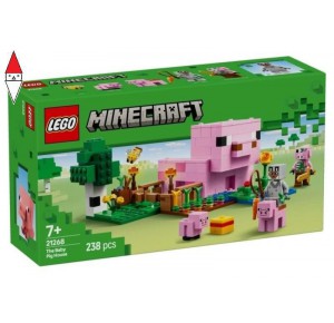 , , , COSTRUZIONE LEGO LA CASA DEL MAIALINO
