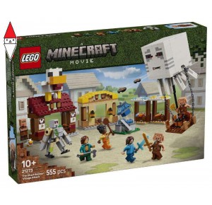, , , COSTRUZIONE LEGO ATTACCO AL VILLAGGIO DEL GHAST-PALLONE