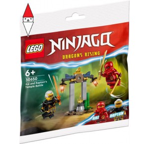 , , , COSTRUZIONE LEGO BATTAGLIA NEL TEMPIO DI KAI E RAPTON