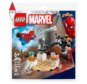 , , , COSTRUZIONE LEGO RAPINA AL MUSEO DI VENOM