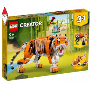 , , , COSTRUZIONE LEGO TIGRE MAESTOSA