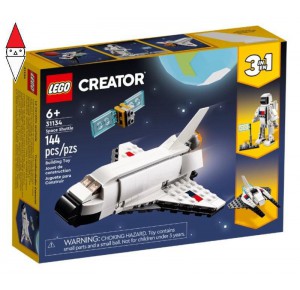 , , , COSTRUZIONE LEGO SPACE SHUTTLE