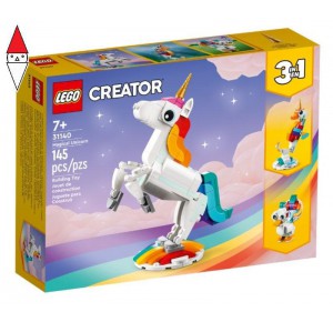 , , , COSTRUZIONE LEGO UNICORNO MAGICO