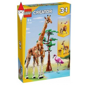 , , , COSTRUZIONE LEGO ANIMALI DEL SAFARI