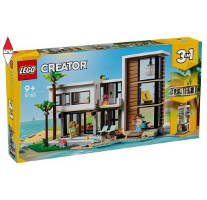 , , , COSTRUZIONE LEGO CASA MODERNA