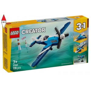 , , , COSTRUZIONE LEGO VELIVOLO: AEREO DA COMPETIZIONE
