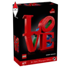 , , , COSTRUZIONE LEGO LOVE - ROBERT INDIANA
