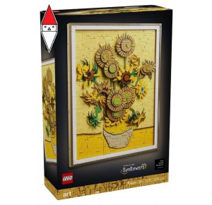 , , , COSTRUZIONE LEGO VINCENT VAN GOGH GIRASOLI