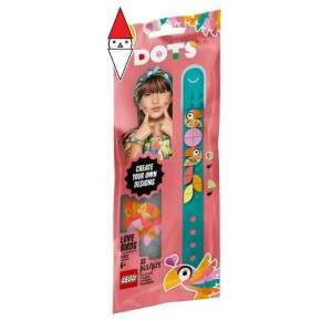 , , , COSTRUZIONE LEGO BRACCIALETTO LOVE BIRDS - LEGO DOTS