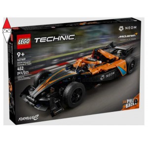 , , , COSTRUZIONE LEGO NEOM MCLAREN FORMULA E RACE CAR