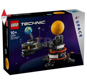 , , , COSTRUZIONE LEGO PIANETA TERRA E LUNA IN ORBITA