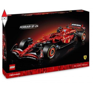 , , , COSTRUZIONE LEGO MONOPOSTO F1 FERRARI SF-24