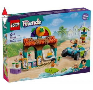 , , , COSTRUZIONE LEGO BANCARELLA DEI FRULLATI SULLA SPIAGGIA