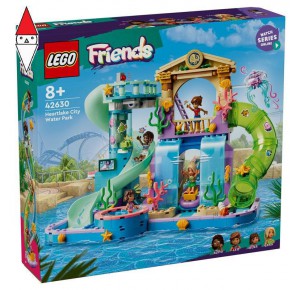 , , , COSTRUZIONE LEGO PARCO ACQUATICO DI HEARTLAKE CITY