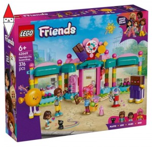 , , , COSTRUZIONE LEGO NEGOZIO DI DOLCIUMI DI HEARTLAKE CITY