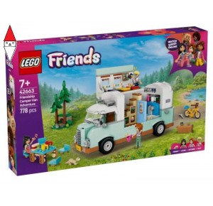 , , , COSTRUZIONE LEGO AVVENTURA SUL CAMPER DELLAMICIZIA