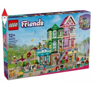 , , , COSTRUZIONE LEGO APPARTAMENTI E NEGOZI DI HEARTLAKE CITY