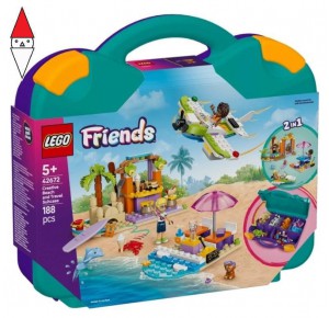 , , , COSTRUZIONE LEGO VALIGIA CREATIVA DA SPIAGGIA E DA VIAGGIO