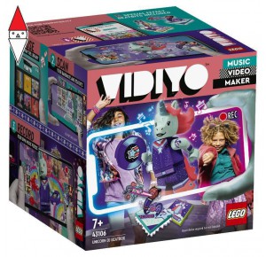 , , , COSTRUZIONE LEGO VIDIYO - UNICORN DJ BEATBOX