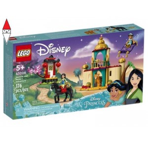 , , , COSTRUZIONE LEGO LAVVENTURA DI JASMINE E MULAN