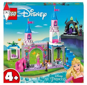 , , , COSTRUZIONE LEGO IL CASTELLO DI AURORA