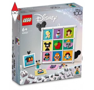 , , , COSTRUZIONE LEGO 100 ANNI DI ICONE DISNEY