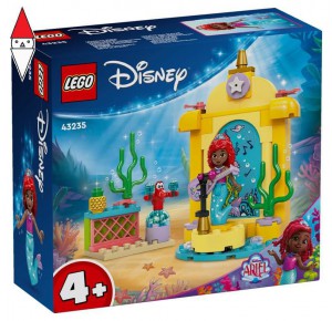 , , , COSTRUZIONE LEGO IL PALCOSCENICO MUSICALE DI ARIEL